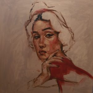 « I can see it in your eyes » 2020 - oil on canvas /IN PRIVATE COLLECTION/