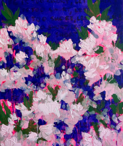 « LIFE IS TOO SHORT » (let’s talk/ily) 2023 - acrylic on canvas