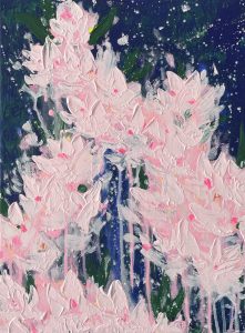 « It’s hard to get around the wind » 2023 - acrylic on canvas