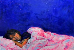 “ANHEDONIE” 2023 - acrylic and oil on canvas