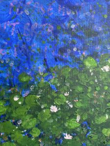 “PLEASE DON’T SAY IT” 2023 - acrylic on canvas